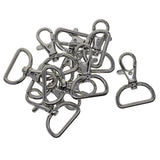 Maxbell 2x Lanyard Swivel Snap Hooks Lobster Clips For Bag Keychain Accessories