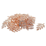 Maxbell 60Pcs/lot Large Filigree Leaf Branches Jewelry Making Findings