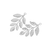 Maxbell 60Pcs/lot Large Filigree Leaf Branches Jewelry Making Findings