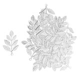 Maxbell 60Pcs/lot Large Filigree Leaf Branches Jewelry Making Findings