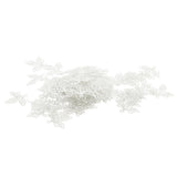 Maxbell 200 pcs Leaf Charms Pendants Fit DIY Earring Hair Accessory Golden& Platinum