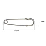Maxbell 60pcs large metal strong DIY Kilt scarf Hijab Brooch safty lapel Pin