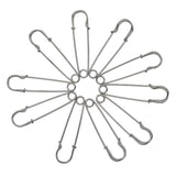 Maxbell 60pcs large metal strong DIY Kilt scarf Hijab Brooch safty lapel Pin