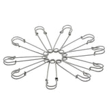 Maxbell 60pcs large metal strong DIY Kilt scarf Hijab Brooch safty lapel Pin