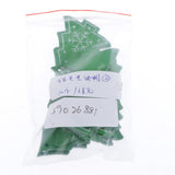 Maxbell 10Pieces Christmas Tree Wood Pieces Slices Rustic Wedding Decorations Green