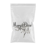 Maxbell 4x30/100Pack Flat Single Prong Alligator Hair Clips DIY Blanks 35mm 30pcs