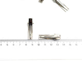 Maxbell 5x30/100Pack Flat Single Prong Alligator Hair Clips DIY Blanks 35mm 30pcs