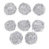 Maxbell 3/5x Wicker Rattan Balls Home Christmas Wedding Party Decorative Crafts 10cm