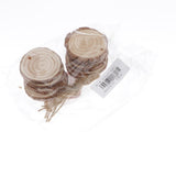 Maxbell 10Pcs Round Wooden Pieces Wood Shaped for Wedding Favors Tree Decoration