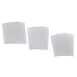 Maxbell 5 Half Transparent Shrink Film Sheets Shrinkable Paper Craft Dull Polish Circle Heart