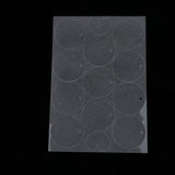 Maxbell 5 Half Transparent Shrink Film Sheets Shrinkable Paper Craft Dull Polish Circle Heart