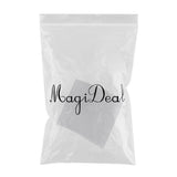 Maxbell 5 Half Transparent Shrink Film Sheets Shrinkable Paper Craft Dull Polish Circle Heart