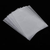 Maxbell 5 Half Transparent Shrink Film Sheets Shrinkable Paper Craft Dull Polish Circle Heart