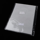 Maxbell 5 Half Transparent Shrink Film Sheets Shrinkable Paper Craft Dull Polish Circle Heart