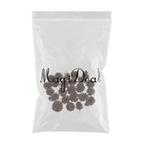 Maxbell 36pcs natural real dried pine cone for christmas thanks giving ornaments  B