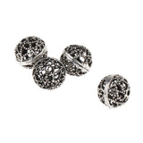 Maxbell 4x Tibetan Silver Loose Beads Jewelry Bracelet Necklace Findings Crafts