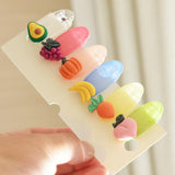Maxbell Cute Vegetable Hair Clip Alligator Hairpins Snap Accessories for Kids DIY