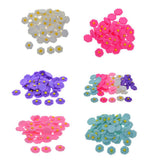 Maxbell 50Pack Resin Sunflower Beads Embellishments DIY Charm Card Making Craft