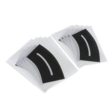 Maxbell 10 sheets highway sign mark symbol stickers tapes for kids toys crafs