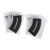 Maxbell 10 sheets highway sign mark symbol stickers tapes for kids toys crafs