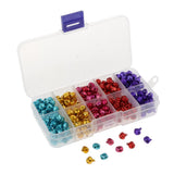 Maxbell 300x Colored Metal Jingle Bells Christmas Jewelry Findings Bells Charms