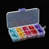 Maxbell 300x Colored Metal Jingle Bells Christmas Jewelry Findings Bells Charms