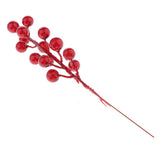 Maxbell 10pcs artificial fruits flower bouquets simulate party heads floral decors