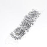 Maxbell 50pcs Berry Artificial Flower Berries Holiday Home Xmas Decor Garland Silver