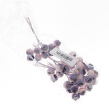 Maxbell 50pcs Berry Artificial Flower Berries Holiday Home Xmas Decor Garland Purple