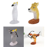 Maxbell Handmade Wood Carving Eyeglasses Holder Stand Sunglasses Display Rack 15cm