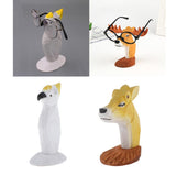 Maxbell Handmade Wood Carving Eyeglasses Holder Stand Sunglasses Display Rack 15cm