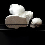 Maxbell Halloween decorating skull and foam head 5 stereoscopic + 5 complanate