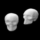 Maxbell Halloween decorating skull and foam head 5 stereoscopic + 5 complanate