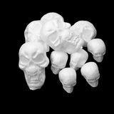 Maxbell Halloween decorating skull and foam head 5 stereoscopic + 5 complanate