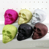 Maxbell Halloween decorating skull and foam head 5 stereoscopic + 5 complanate