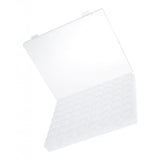 Maxbell 5 Pcs 56 Grids Clear Storage Box Jewelry Nail Art Beads Pills Mini Item Case