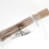 Maxbell 20x Round Wood Stick Rod Dowel Unfinished DIY Wood Modelling Stick 10mmx40cm