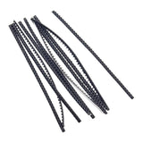 Maxbell 20 Pieces Rubber Gum Hair Hoops Fittings No Slip DIY Hair Band Accessories