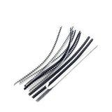 Maxbell 20 Pieces Rubber Gum Hair Hoops Fittings No Slip DIY Hair Band Accessories