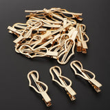 Maxbell 20pcs Fashion Lady Golden Hair Clip Hair Jewelry 7cm heart