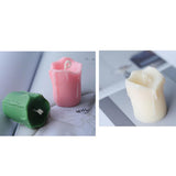 Maxbell silicone mold 3D candle shape DIY Candle /soap /cake decor mould Crafts mold