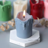 Maxbell silicone mold 3D candle shape DIY Candle /soap /cake decor mould Crafts mold