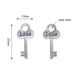 Maxbell 70pcs Mini Cute Cat Paw Pendant Love Heart Hanging Decor DIY Crafts Making