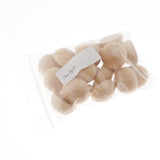 Maxbell 2x20Pcs Half Ball Natural Unfinished Wood For Jewelry Making DIY Crafts 30MM