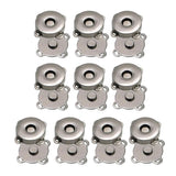 Maxbell 3x10 Pairs Magnetic Clasps Snaps Buttons DIY Purses Handbag Craft 14mm Black