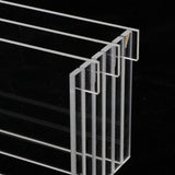 3Pieces Rectangle Divided Silicone Soap Loaf Mold with Wooden Box DIY 1.2KG