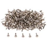Maxbell 200pcs Iron Metal Brads Round Embellishment for DIY Card Making Party Decors