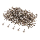 Maxbell 200pcs Iron Metal Brads Round Embellishment for DIY Card Making Party Decors