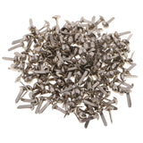 Maxbell 200pcs Iron Metal Brads Round Embellishment for DIY Card Making Party Decors