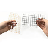 Maxbell Grey&Orange Grid Clear Transfer Paper Tape Roll for Vinyl Crafts Hobby